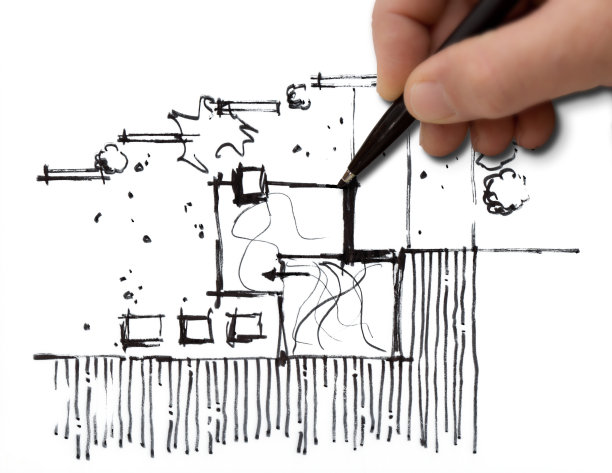 花园设计草图图片下载