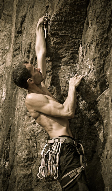 登山者古董图片下载