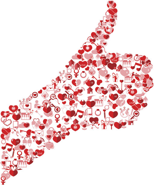 模板设计像符号图标情人节的想法插图图片下载