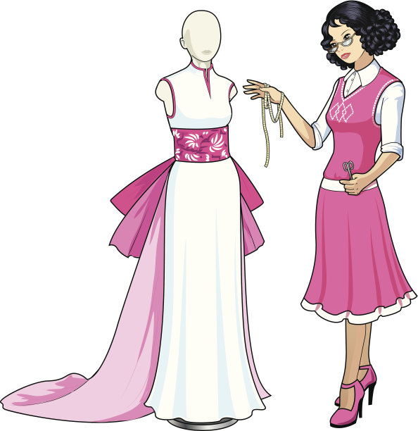 亚洲女性专业服装设计师图片下载