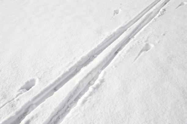 越野滑雪赛道图片下载