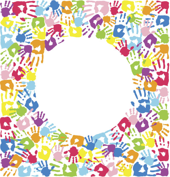 手印的圆圈图片下载