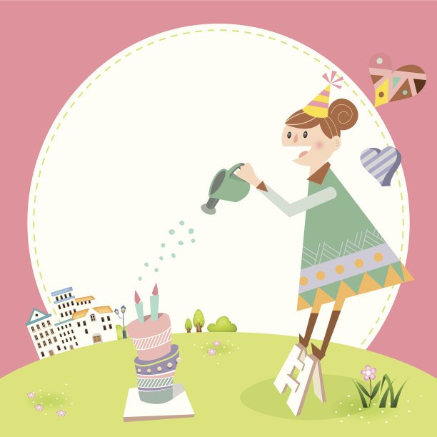 春季框架B图片下载