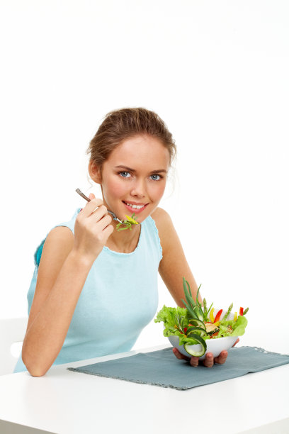 年轻的素食者图片下载