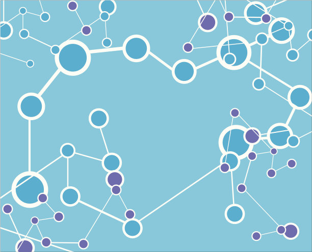 分子背景素材图片