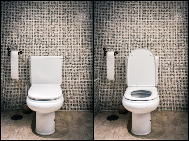 封闭式和开放式厕所图片下载