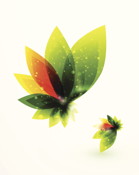 抽象的花朵背景图片下载