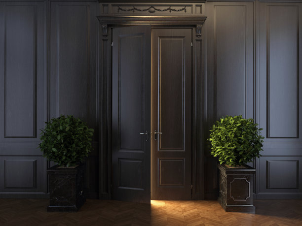 门后的光线图片下载