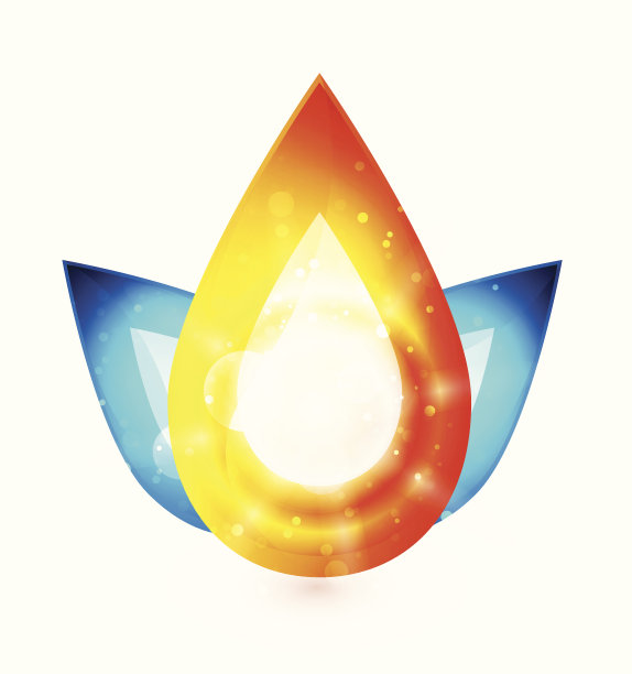 矢量水滴概念图片下载