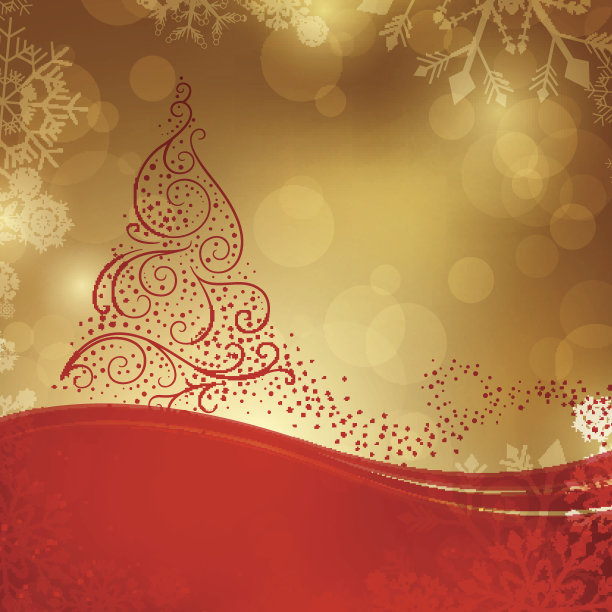 向量圣诞背景图片下载