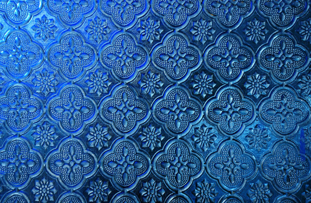 彩色玻璃窗，纹理图案背景图片下载