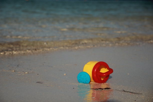 在海滩上图片下载