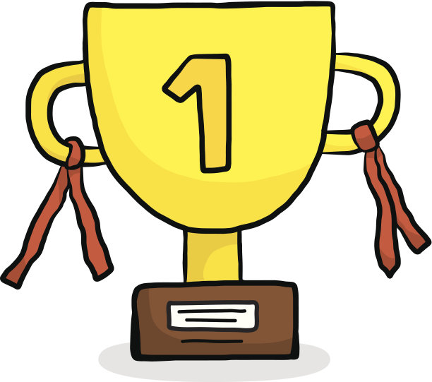 奖杯的卡通图片下载