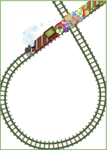 玩具火车框架图片下载