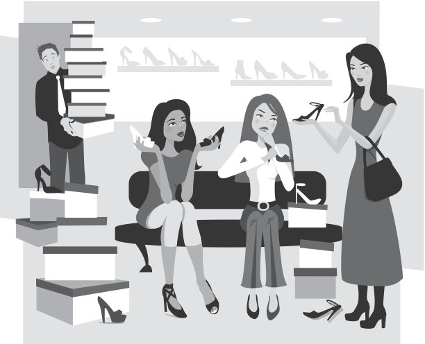 女友鞋店图片下载