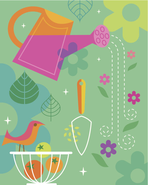 花园洒水壶C图片下载