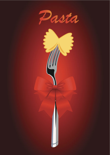 意大利面海报图片下载