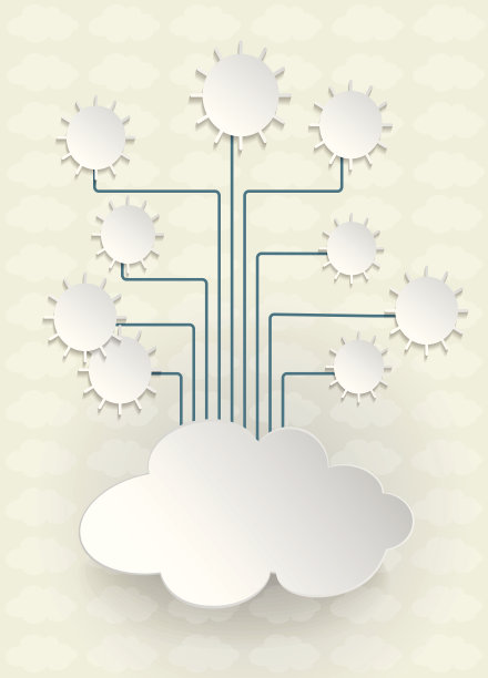 空白的云计算图片下载