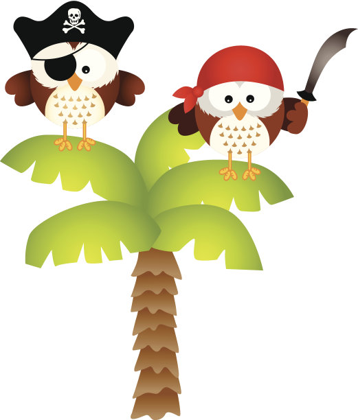 棕榈猫头鹰海盗图片下载