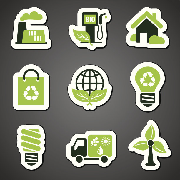 生态标签贴纸图片下载