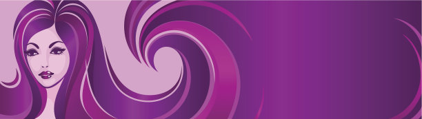 美容美发或广告的横幅模板图片下载