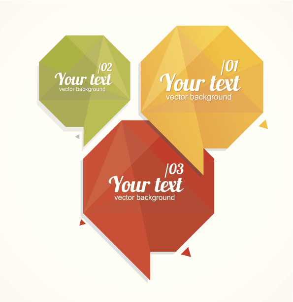 矢量文本框，信息图形选项横幅图片下载