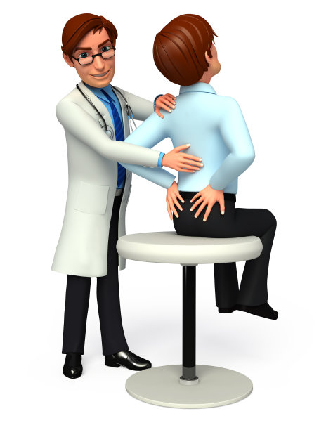 年轻医生分析病人图片下载