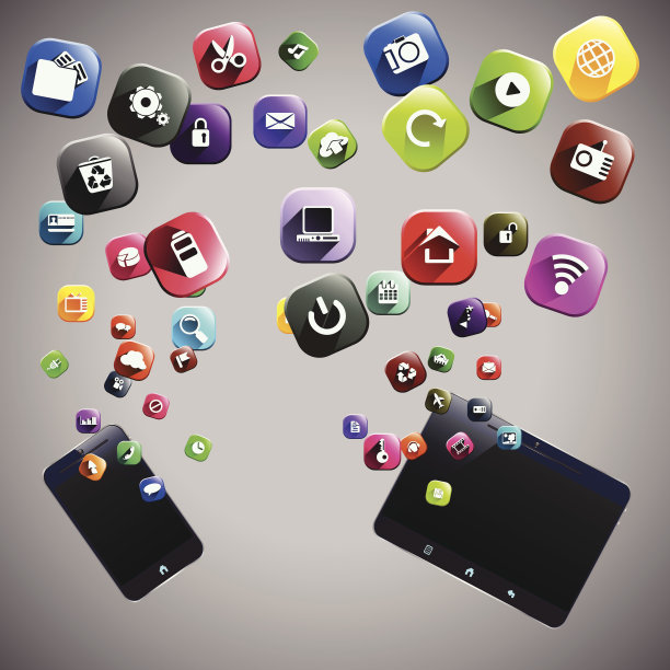 手机和平板电脑图标图片下载