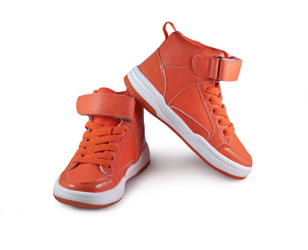 橙色的鞋子图片下载