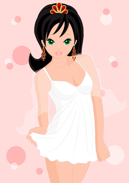 美丽的新娘图片下载