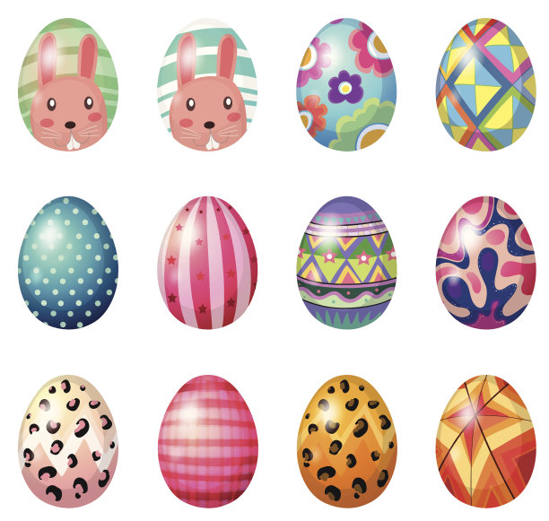 画复活节彩蛋图片下载