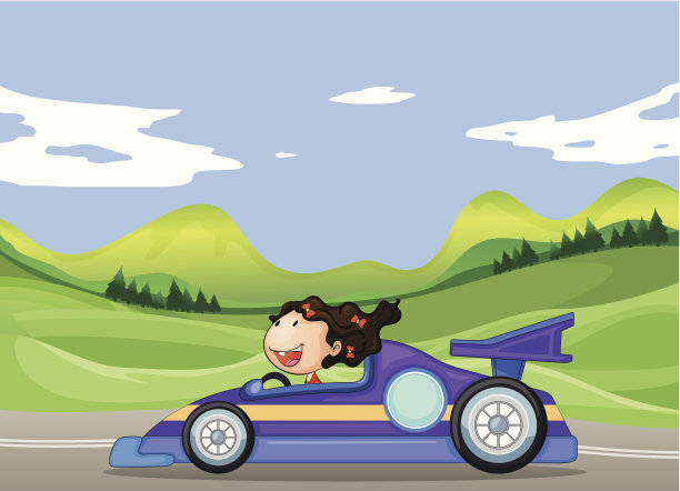 年轻女孩开车图片下载