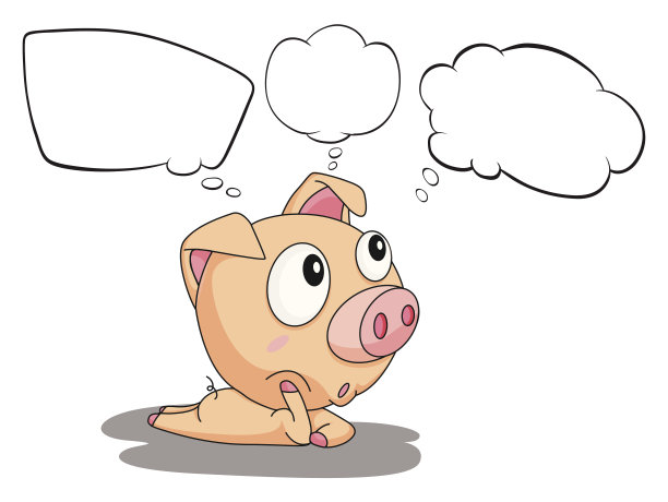 空呼的猪图片下载