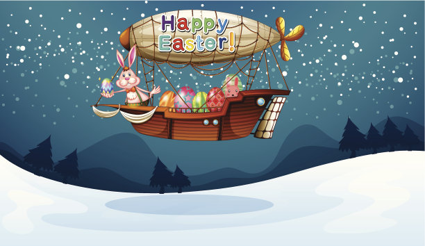 兔子在飞机上图片下载