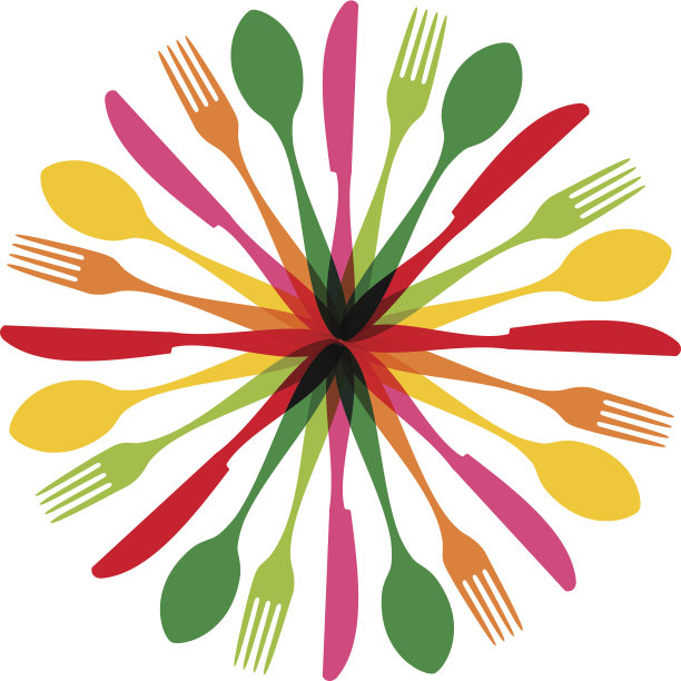 餐具当代圆图片下载