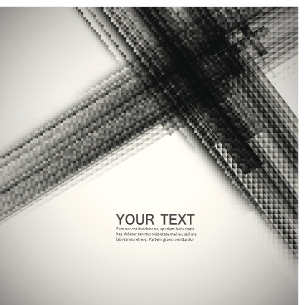 向量黑色条纹图片下载