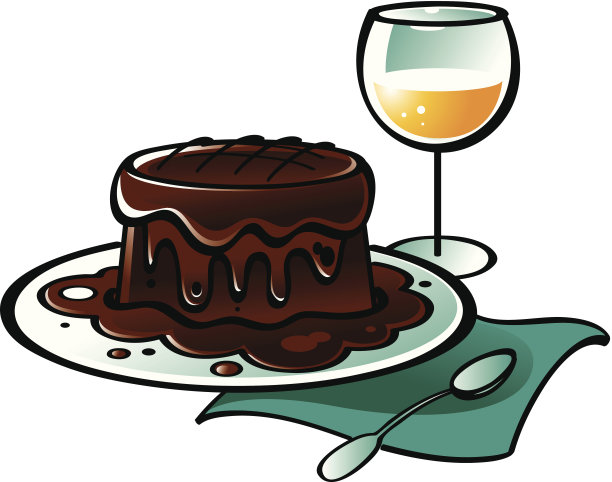 巧克力布丁蛋糕图片下载