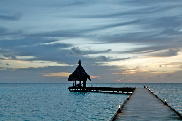 热带码头图片下载