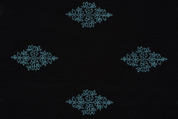 黑色织物，背景或纹理图片下载