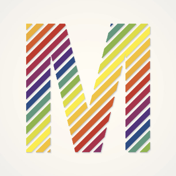 字母表。字母M图片下载
