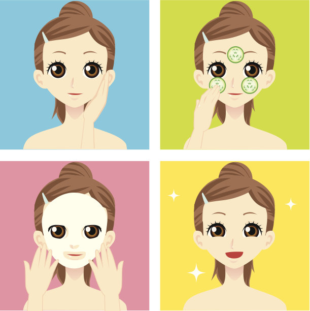 面部护理素材图片