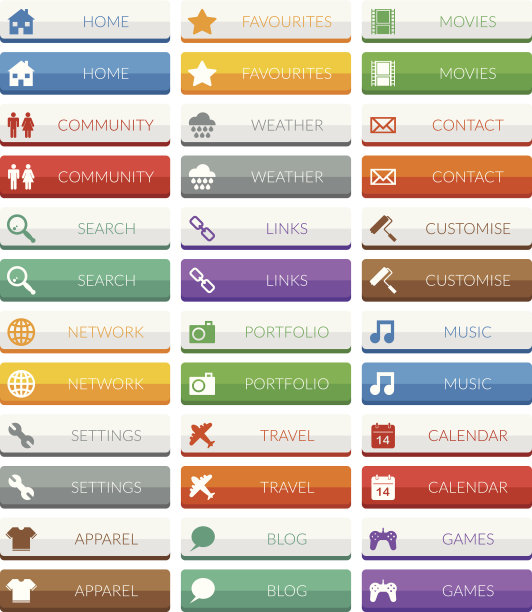 网页按钮图片下载