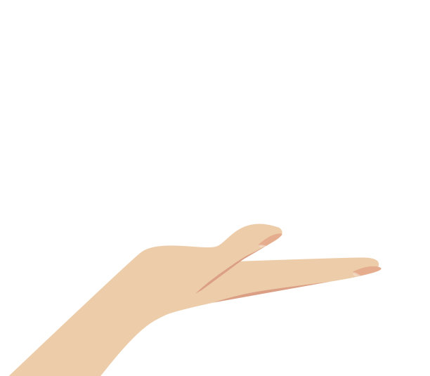 女性手概念呈现图片下载