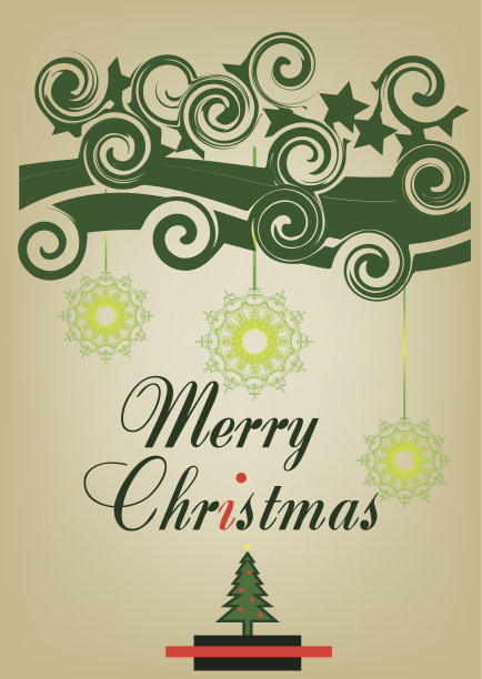 圣诞快乐的海报图片下载