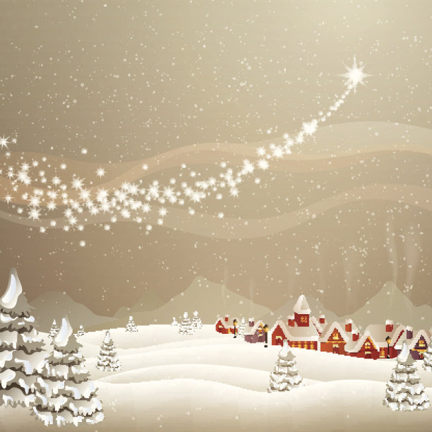 向量圣诞背景图片下载