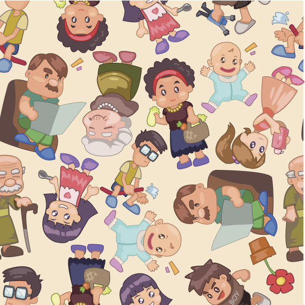 无缝的家庭模式图片下载