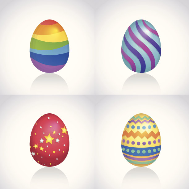 稀奇古怪的复活节彩蛋集合图片下载