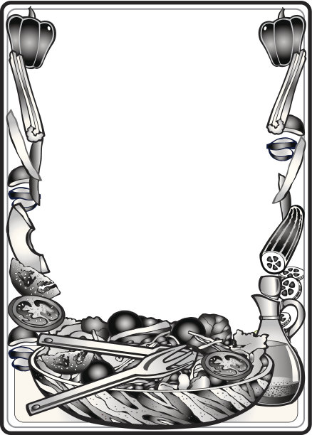 沙拉框架图片下载