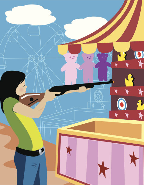 孩子射击场图片下载