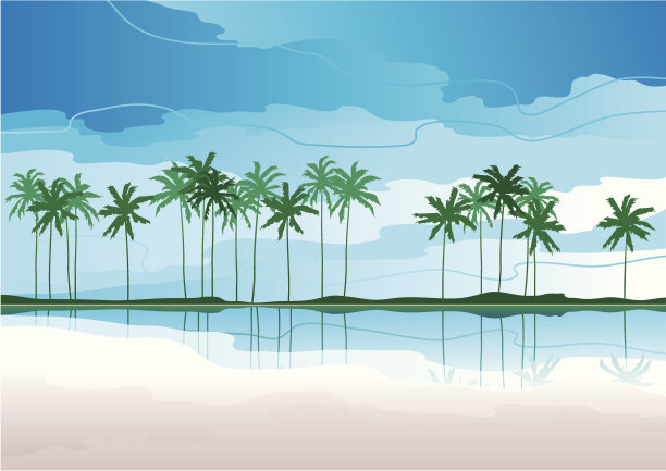 热带海岸素材图片